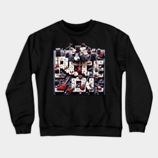 Rock On: Instruments Scrabble Tee Crewneck Sweatshirt